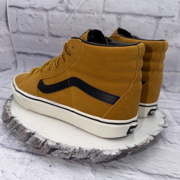 Vans Sk8-Hi Off The Wall Sneakers Wheat Suede Men’s 8 Women’s 9.5 Skater Shoes main image 5